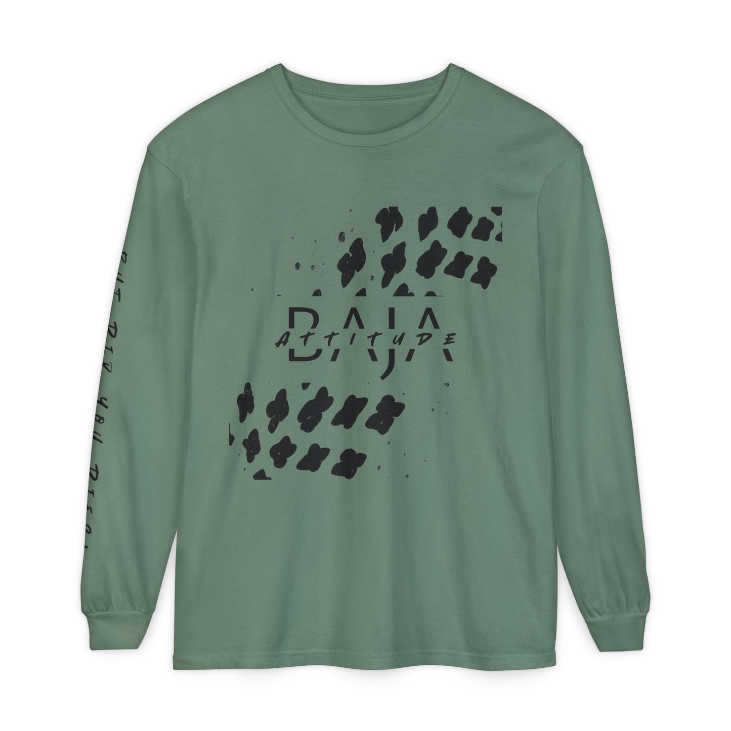 Off-Roading! Garment-dyed Long Sleeve T-Shirt