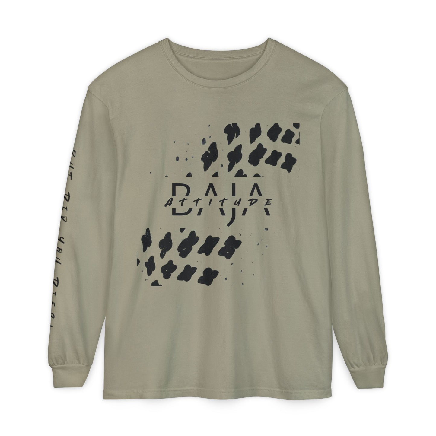 Off-Roading! Garment-dyed Long Sleeve T-Shirt