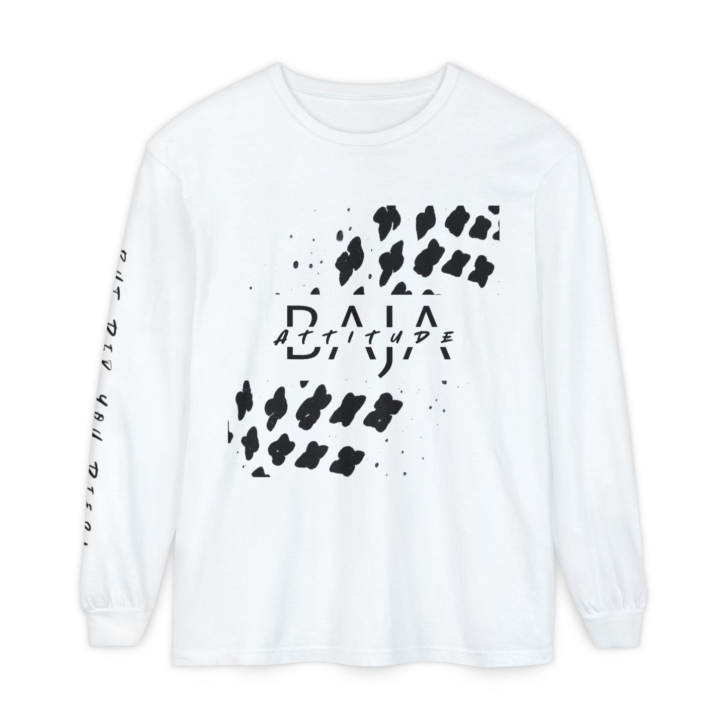 Off-Roading! Garment-dyed Long Sleeve T-Shirt