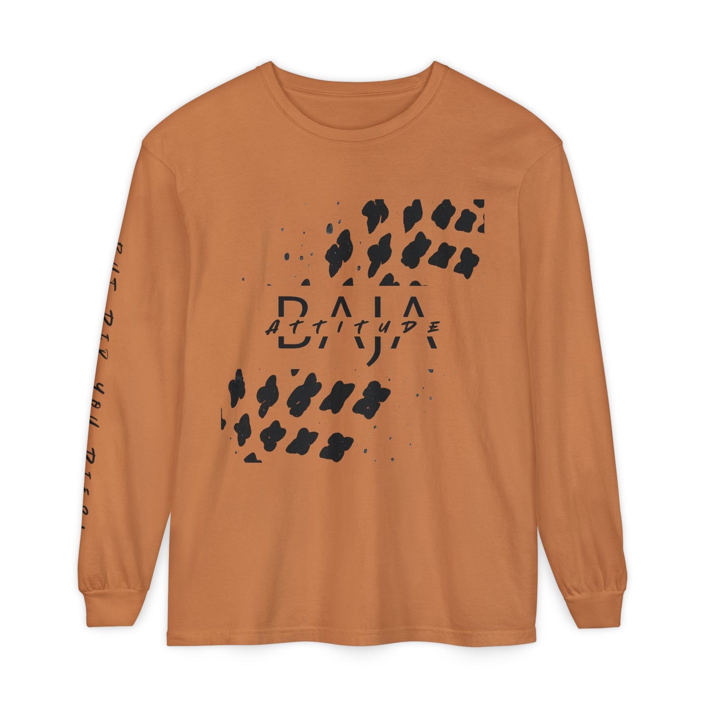 Off-Roading! Garment-dyed Long Sleeve T-Shirt