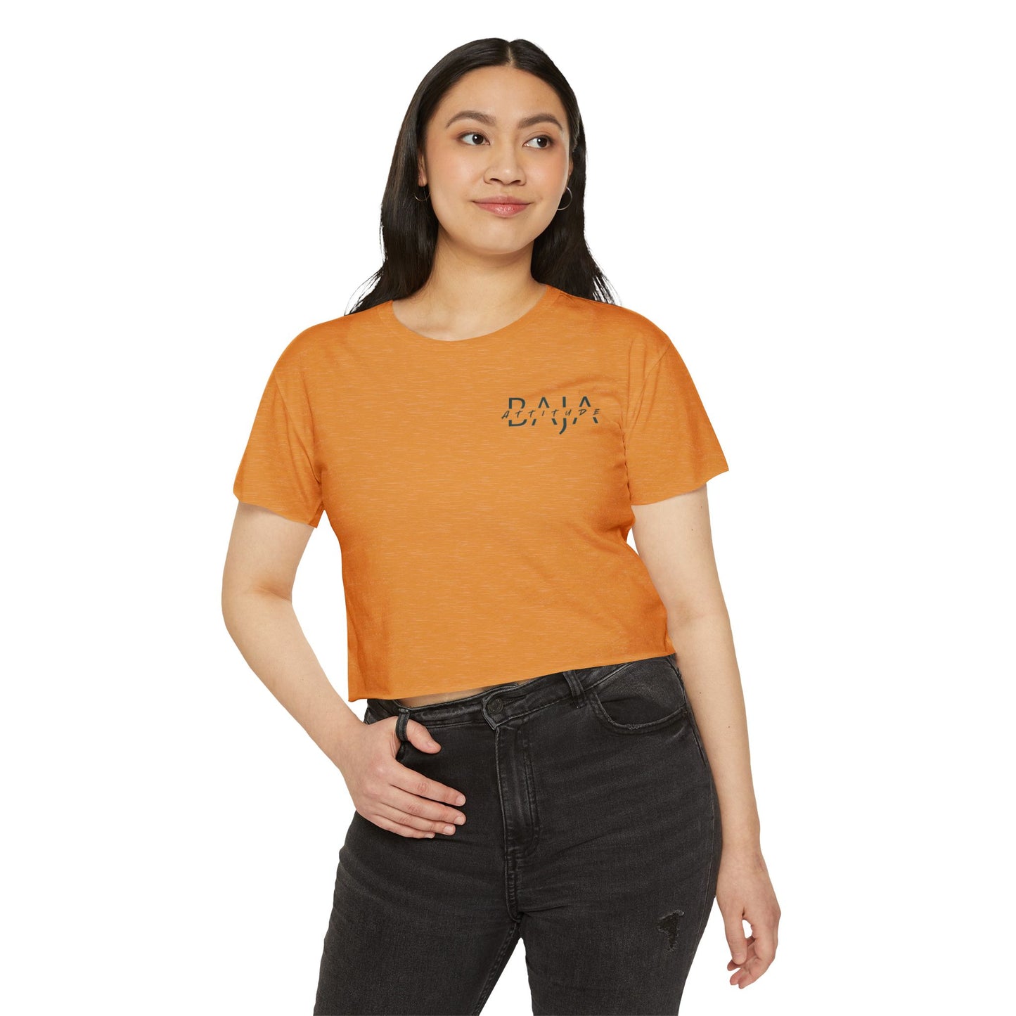Women's Crop Top- Sun, Music, Baja Nights