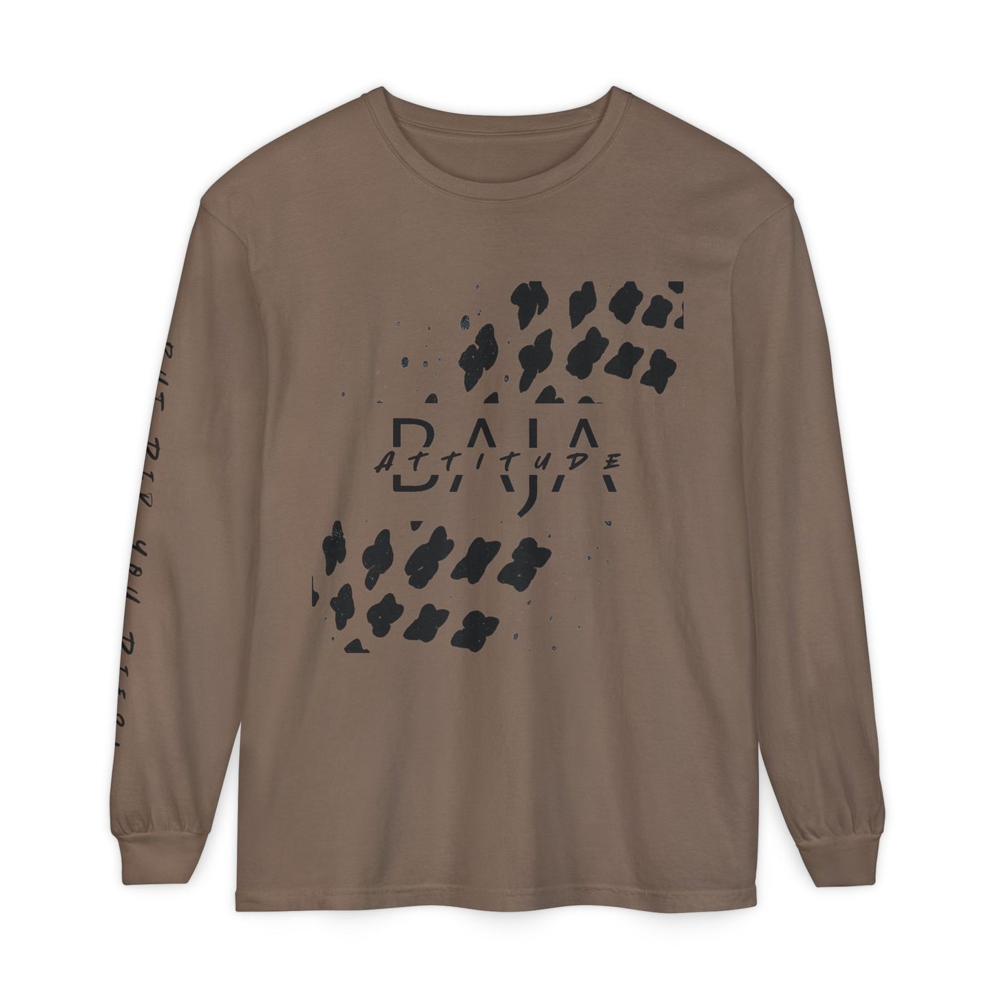 Off-Roading! Garment-dyed Long Sleeve T-Shirt