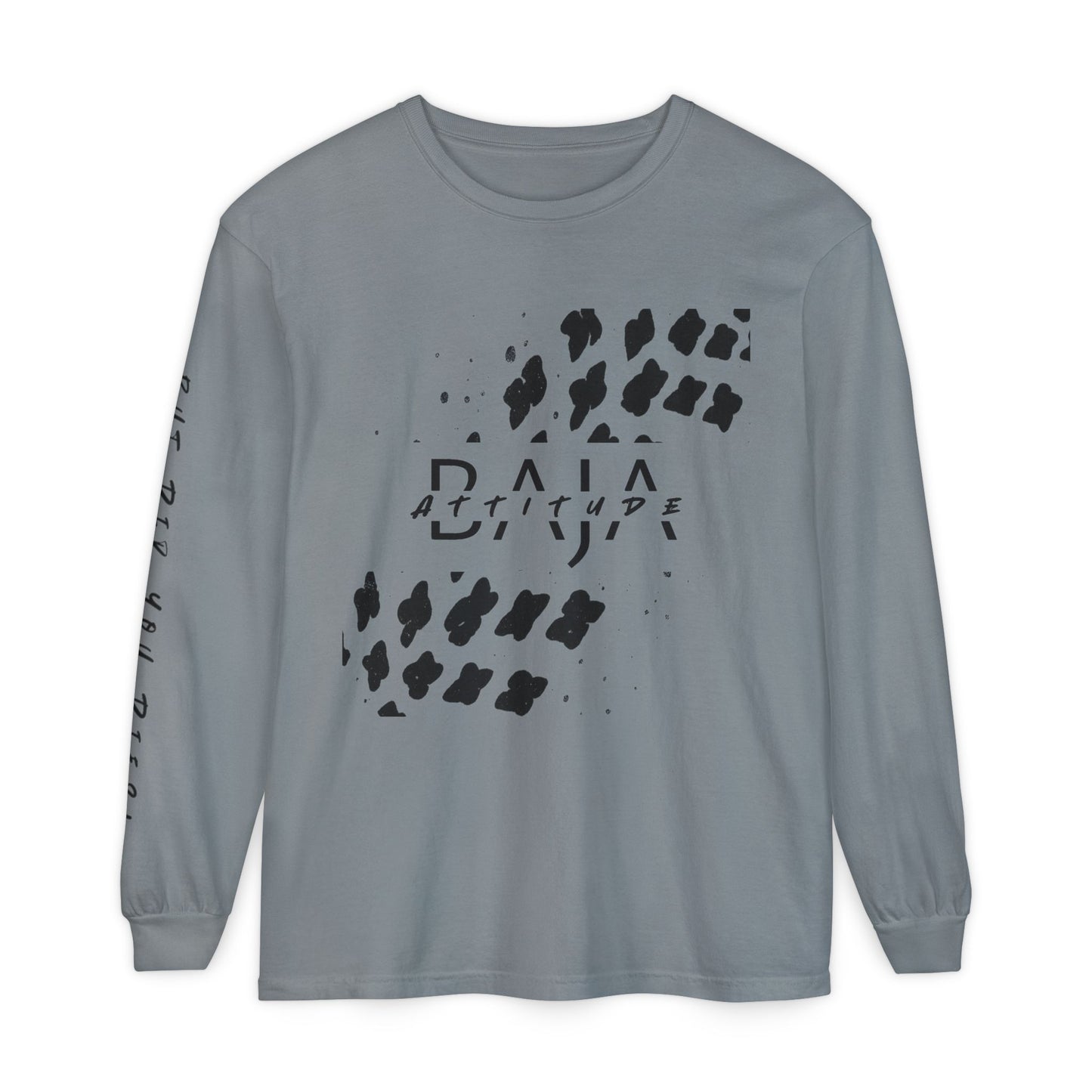 Off-Roading! Garment-dyed Long Sleeve T-Shirt
