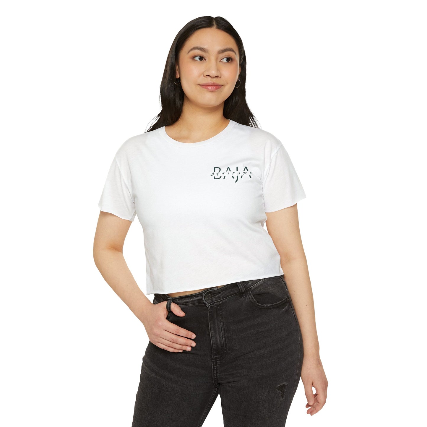 Women's Crop Top- Sun, Music, Baja Nights
