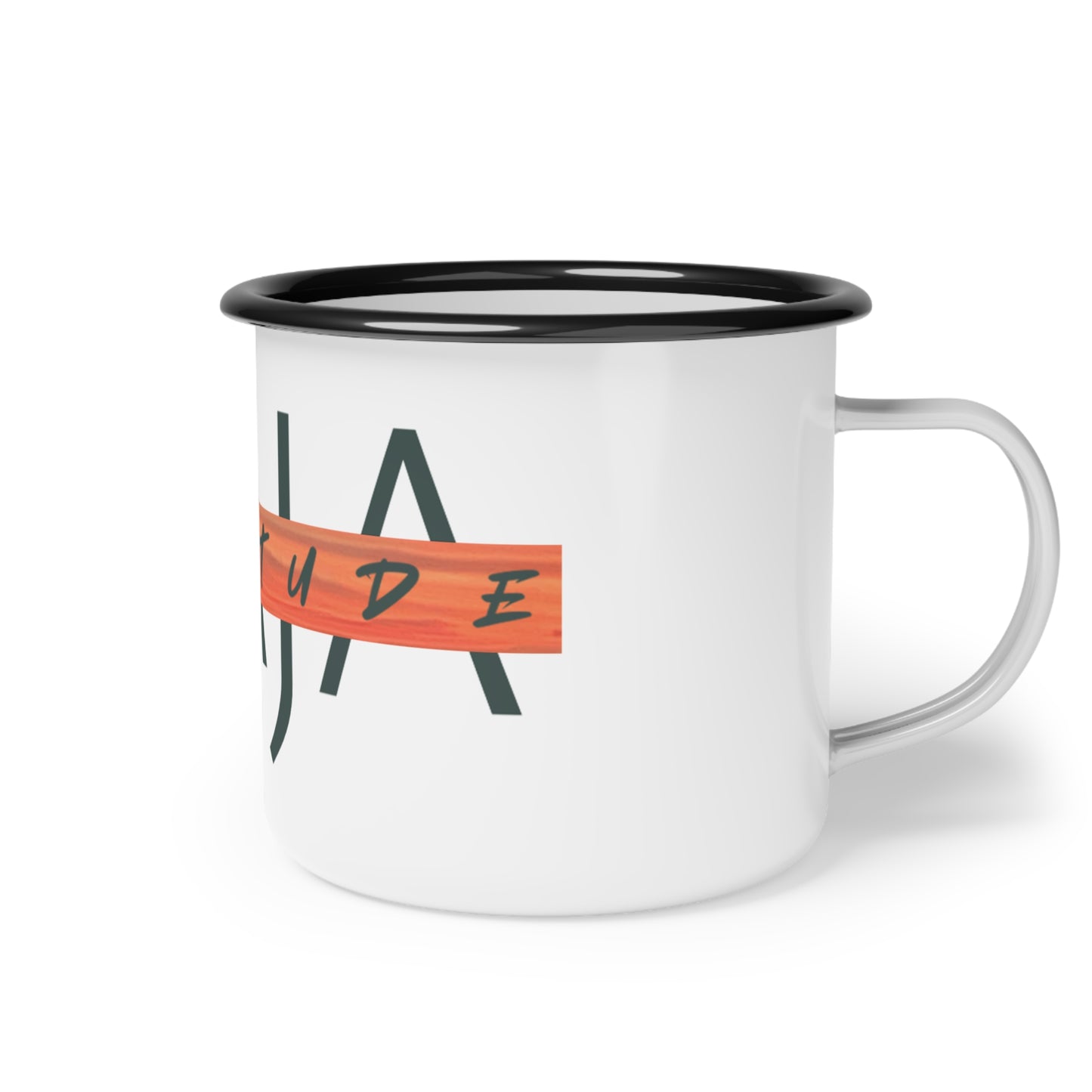 Baja Enamel Camp Mug- Born for the Journey