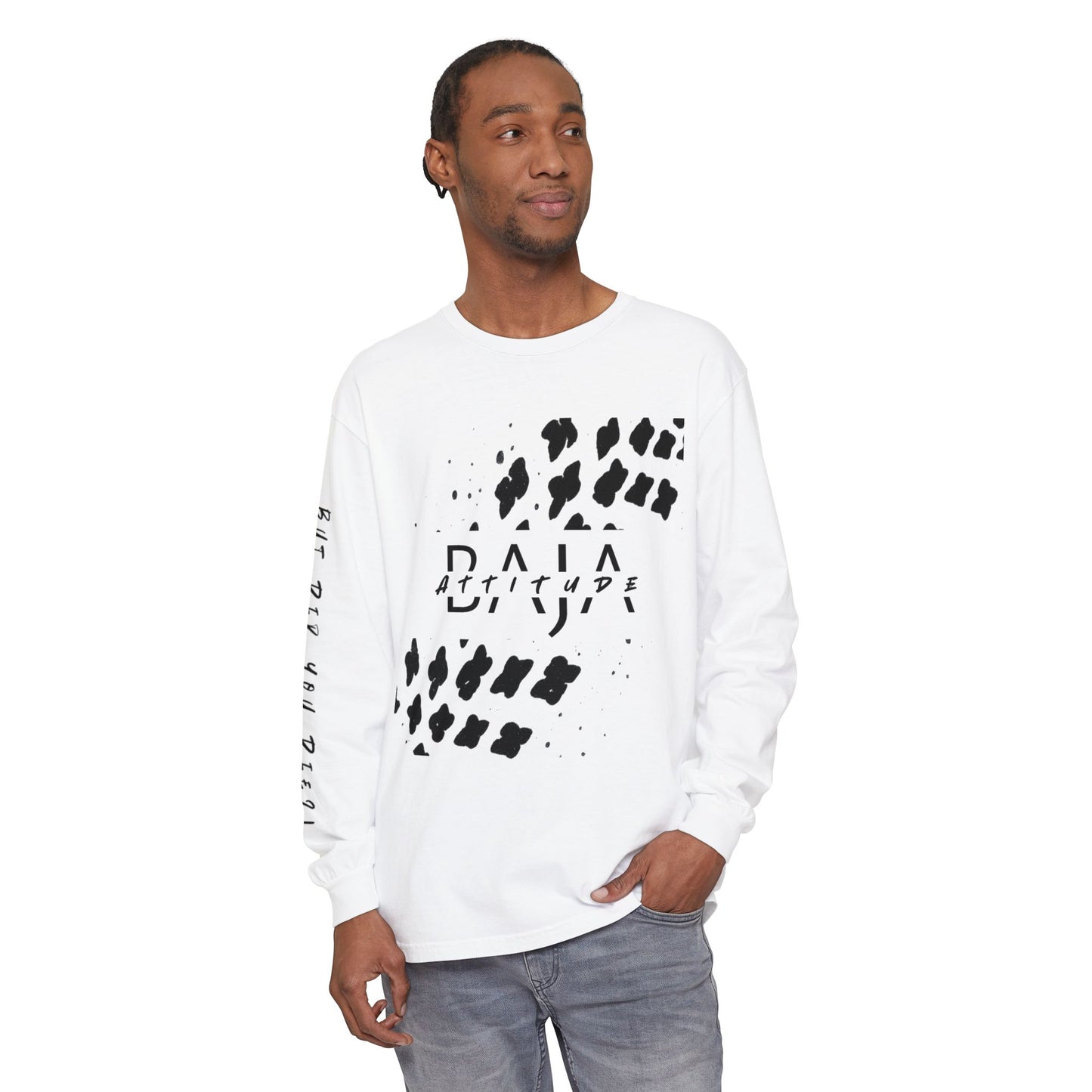 Off-Roading! Garment-dyed Long Sleeve T-Shirt